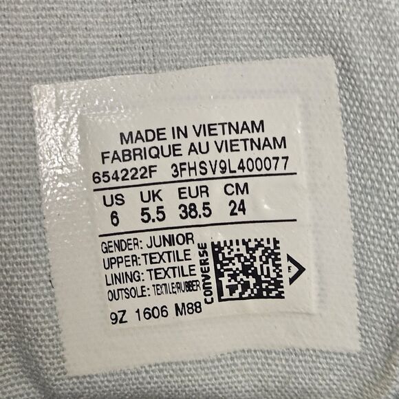 Converse Chuck Taylor All Star women's 7.5 Navy Blue/blue Canvas Low Top Casual - Picture 6 of 6